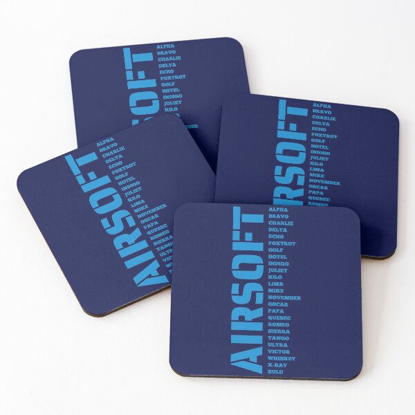 Item preview, Blue Airsoft callsign  A to z - Airsoft by Design Specialist series designed and sold by AirsoftBD.