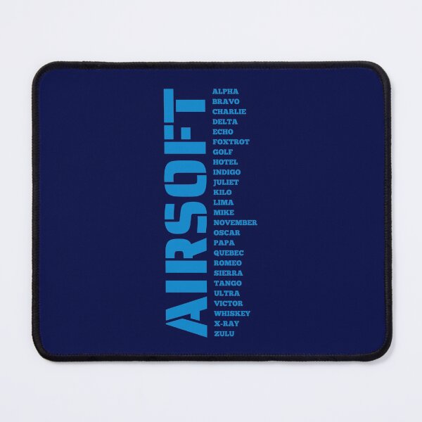 Item preview, Blue Airsoft callsign  A to z - Airsoft by Design Specialist series designed and sold by AirsoftBD.