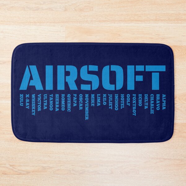 Item preview, Blue Airsoft callsign  A to z - Airsoft by Design Specialist series designed and sold by AirsoftBD.