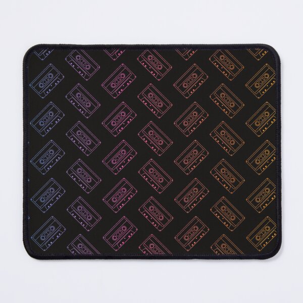 Item preview, Dark Synth Wave Cassette Pattern 2 designed and sold by animinimal.