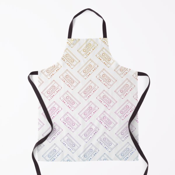 Item preview, Synth Wave Cassette Pattern 2 designed and sold by animinimal.