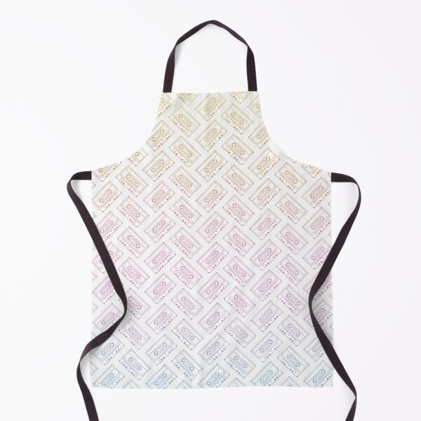 Item preview, Synth Wave Cassette Pattern designed and sold by animinimal.