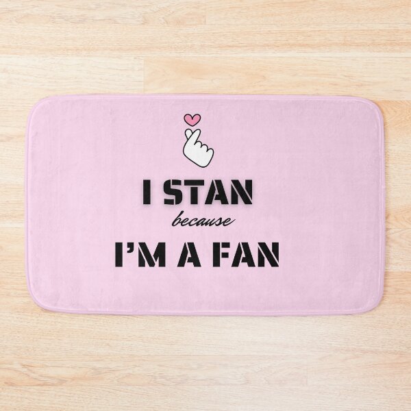 Item preview, i stan because im a fan design with finger heart designed and sold by Nikki-01.