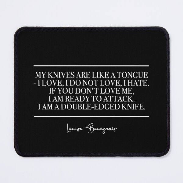Item preview, I am a double-edged knife (white) designed and sold by didijuca.