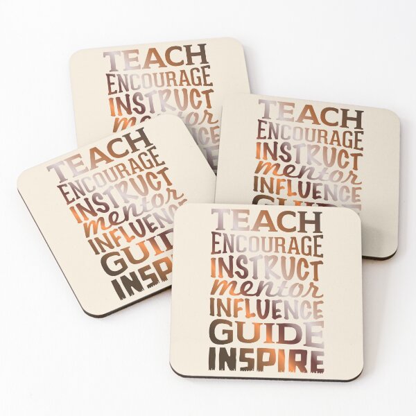 Item preview, teach encourage instruct designed and sold by manardesign.