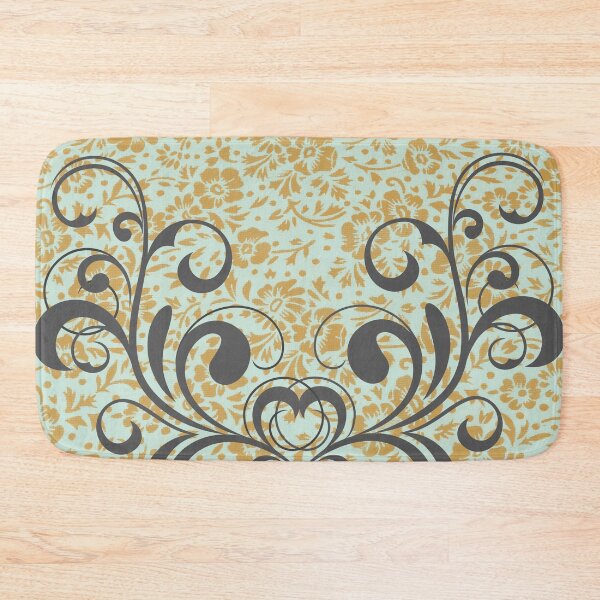 Item preview, Floral scroll pattern design - Elegant floral pattern designed and sold by Hanger52.