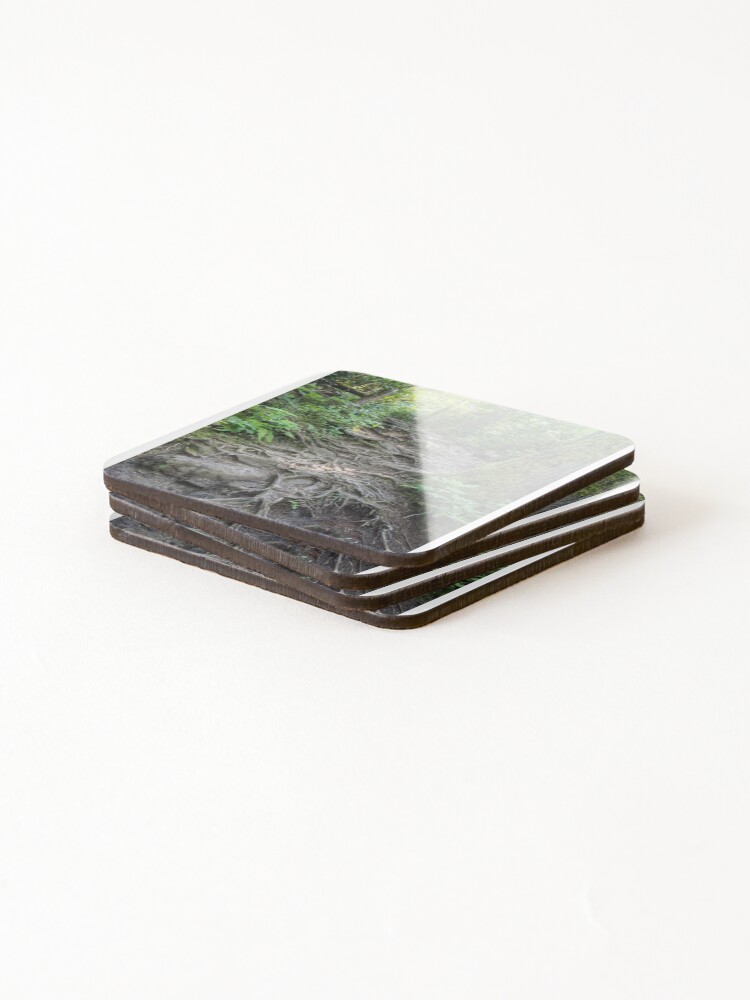 Thumbnail 4 of 5, Coasters (Set of 4), Gnarly Roots designed and sold by RScaptor.