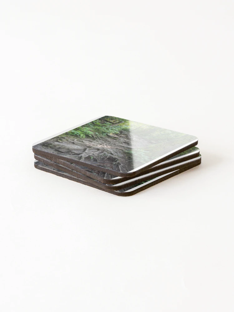 Thumbnail 4 of 5, Coasters (Set of 4), Gnarly Roots designed and sold by Ryan Stephens.