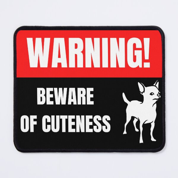 Item preview, Warning! Beware of cuteness designed and sold by jcad216.