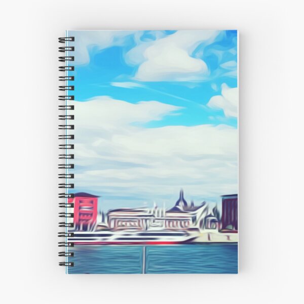 Item preview, On the Rhine - Ludwigshafen and Mannheim - photo design designed and sold by kikidu21.