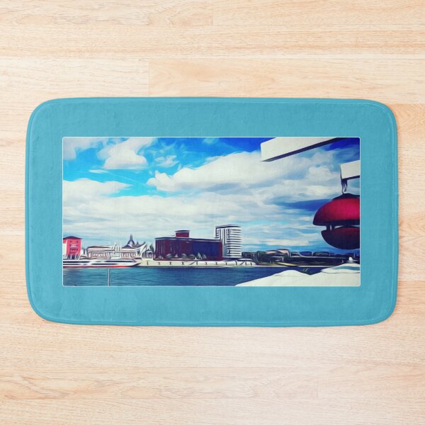 Item preview, On the Rhine - Ludwigshafen and Mannheim - photo design designed and sold by kikidu21.