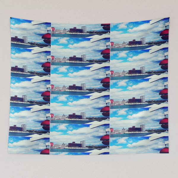 Item preview, On the Rhine - Ludwigshafen and Mannheim - photo design designed and sold by kikidu21.