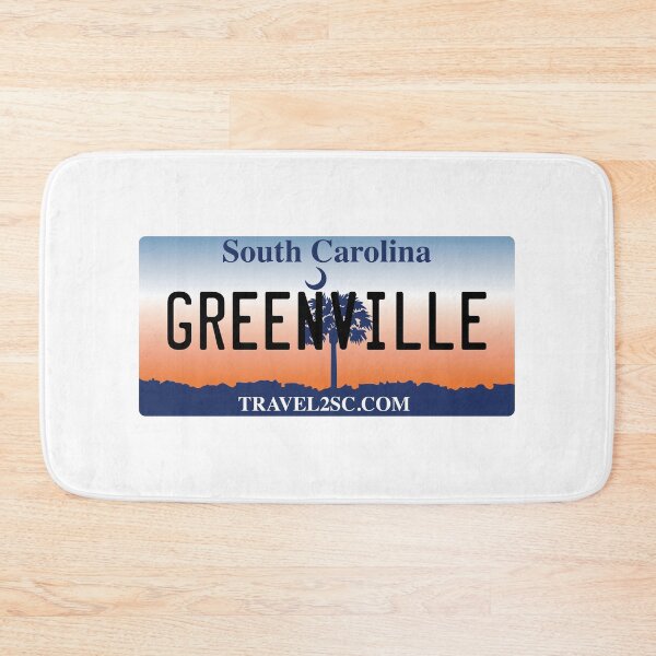 Item preview, Greenville, South Carolina License Plate designed and sold by Avery Brown Design.