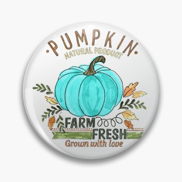 Item preview, Pumpkin farm fresh teal, Halloween collection  designed and sold by Lillieoandco.