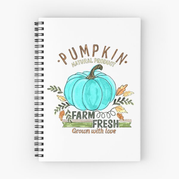 Item preview, Pumpkin farm fresh teal, Halloween collection  designed and sold by Lillieoandco.