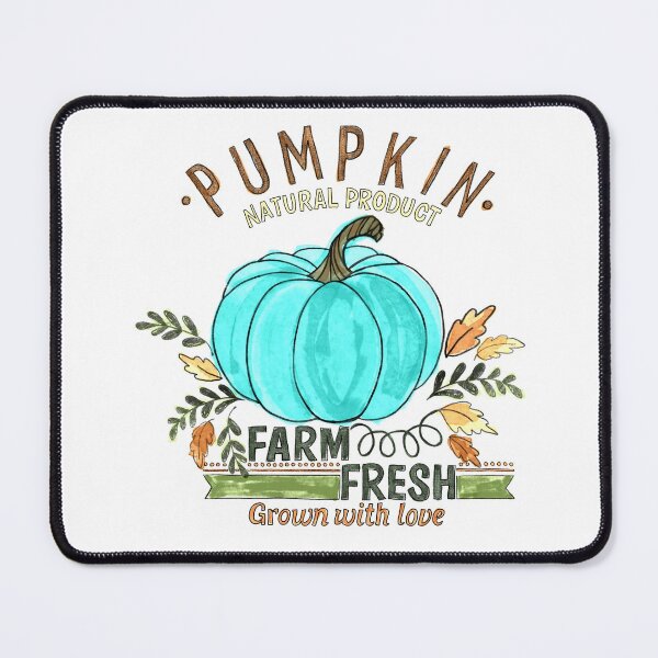 Item preview, Pumpkin farm fresh teal, Halloween collection designed and sold by Lillieoandco.