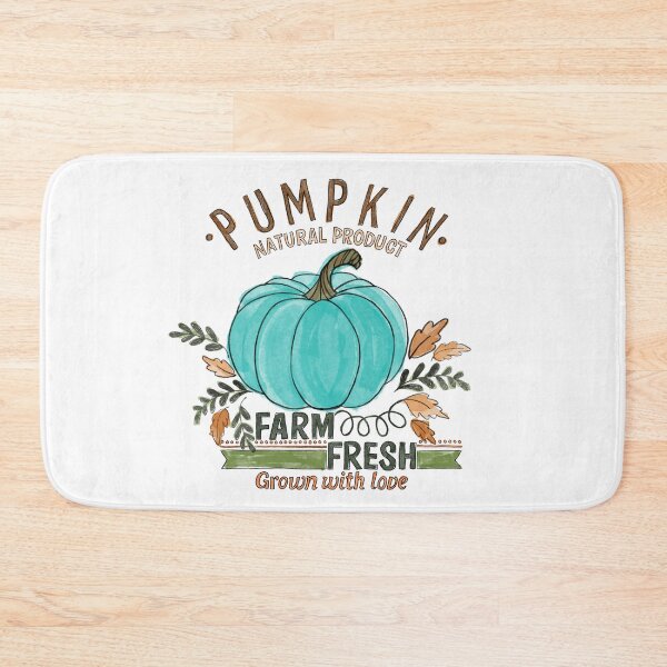 Item preview, Pumpkin farm fresh teal, Halloween collection  designed and sold by Lillieoandco.