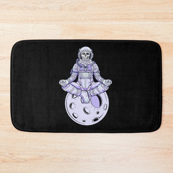 Item preview, Cosmonaut chilling (Meditating Skeleton) designed and sold by newtree.