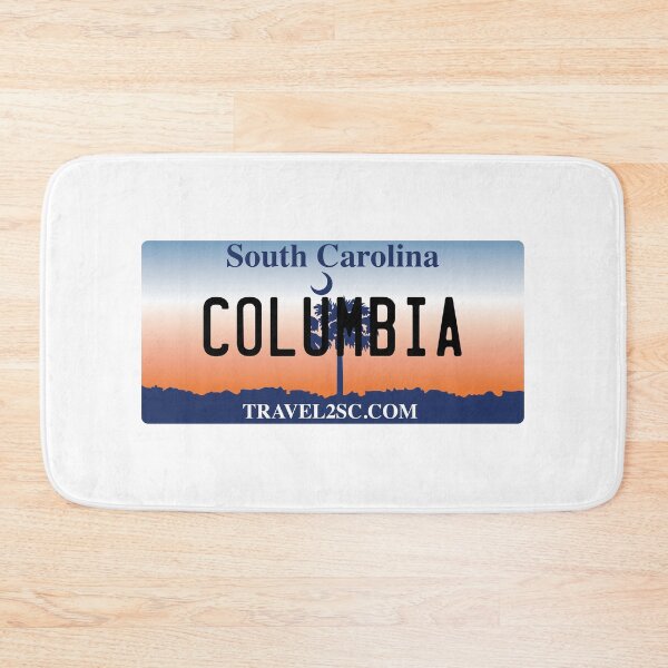Item preview, Columbia, South Carolina License Plate designed and sold by Avery Brown Design.