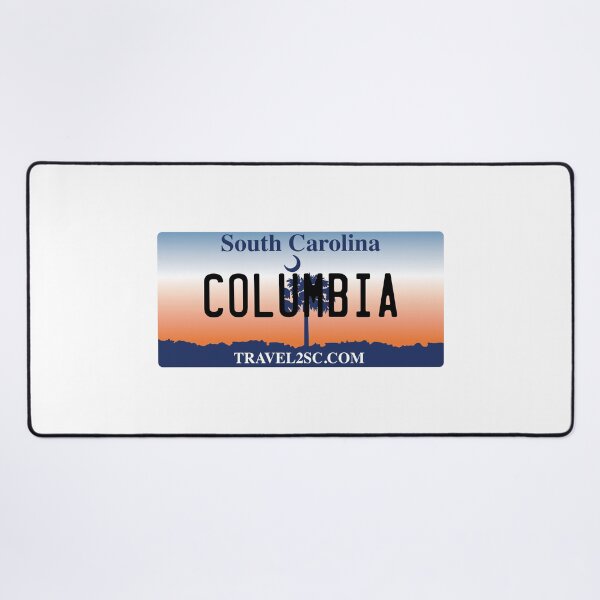 Item preview, Columbia, South Carolina License Plate designed and sold by Avery Brown Design.