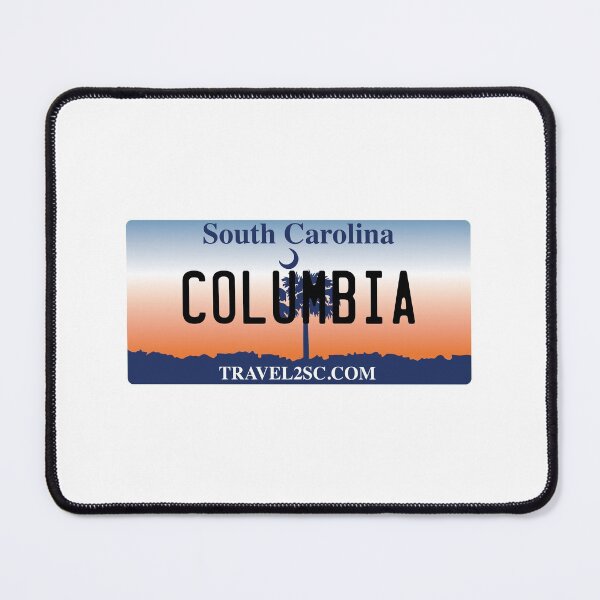Item preview, Columbia, South Carolina License Plate designed and sold by Avery Brown Design.