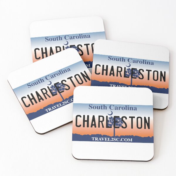 Item preview, Charleston, South Carolina License Plate designed and sold by Avery Brown Design.