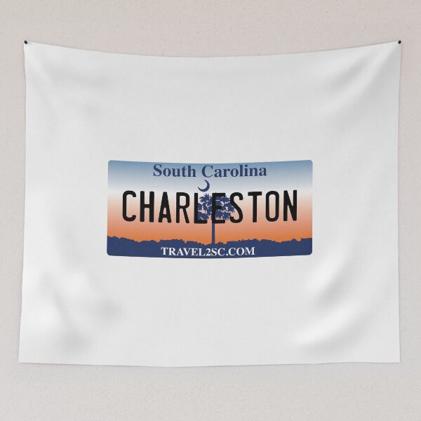 Item preview, Charleston, South Carolina License Plate designed and sold by Avery Brown Design.