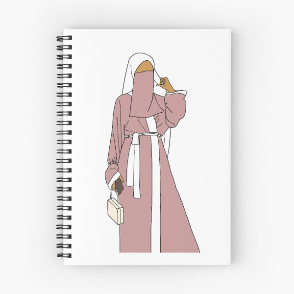 Item preview, Niqabi in Pink designed and sold by The Hijabi Artist.