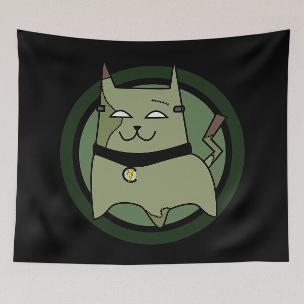 Item preview, Franky Cat | That Cat | Monster | Halloween Cat designed and sold by Depic Spirit.