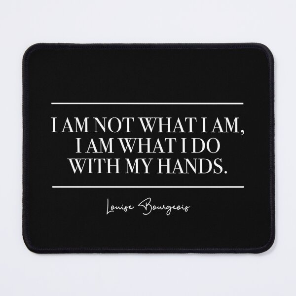 Item preview, I am not what I am I am what I do with my hands (white) designed and sold by didijuca.