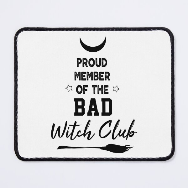 Item preview, happy halloween, Proud Member of the bad Witch Club, funny Meme Gift for Best Friend boyfriend girlfriend designed and sold by joygift369.