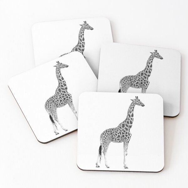 Item preview, Giraffe drawing designed and sold by LorenDowding.