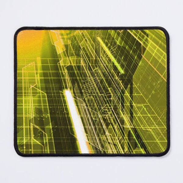 Item preview, Deep Inside Electrical Network Digital Art - Citrine designed and sold by NexusArts.