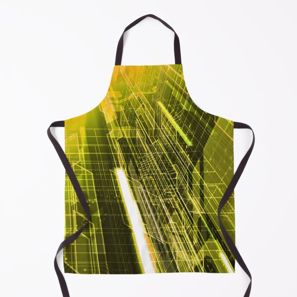 Item preview, Deep Inside Electrical Network Digital Art - Citrine designed and sold by NexusArts.
