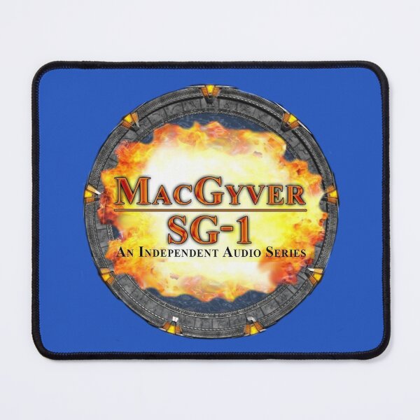 MacGyver SG-1 Logo Mouse Pad