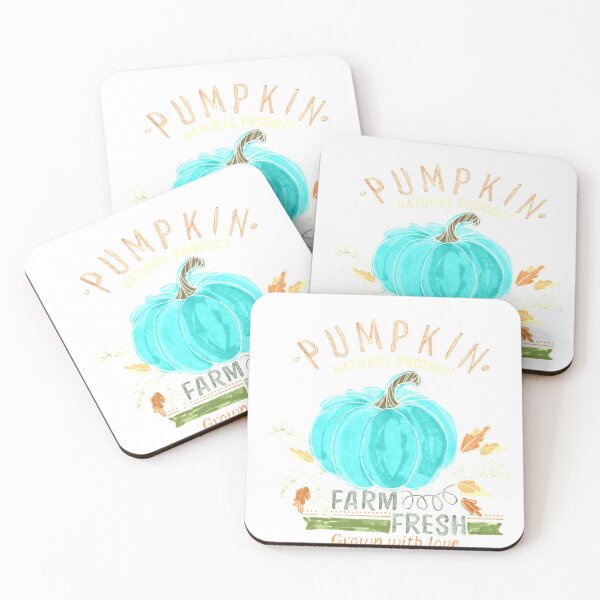 Item preview, Pumpkin farm fresh teal, Halloween collection  designed and sold by Lillieoandco.