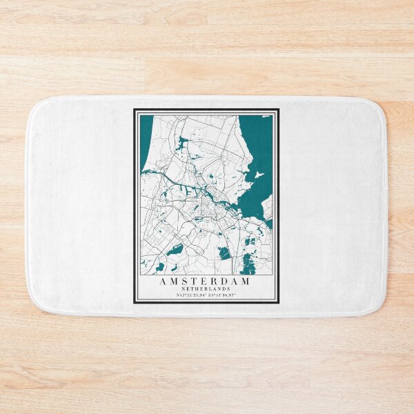 Item preview, Amsterdam City Map designed and sold by majesthetic.