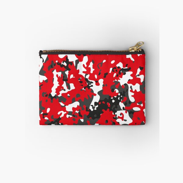 Item preview, Camouflage Red Grey Black White Street Camo designed and sold by Cyberty.