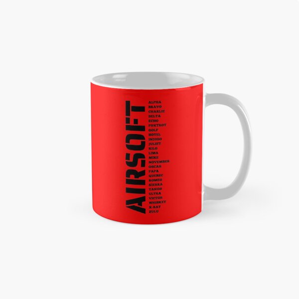 Item preview, Red Airsoft callsign  A to z - Airsoft by Design Specialist series designed and sold by AirsoftBD.