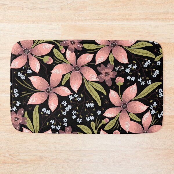 Item preview, Floral pattern design - floral colourful pattern designed and sold by Hanger52.