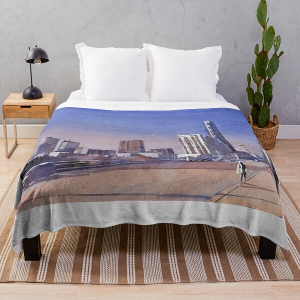 Item preview, Austin, TX skyline with State Capitol in distance. Austin Texas skyline designed and sold by rfoxphoto.