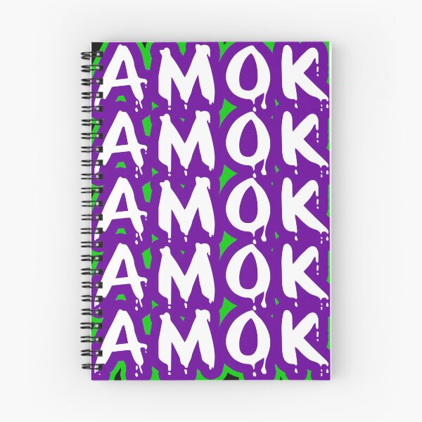 Item preview, Amok Amok Amok Amok Halloween Movie Quote Witch Hocus Pocus Typography designed and sold by GRAPHICxBOMB.