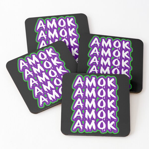 Item preview, Amok Amok Amok Amok Halloween Movie Quote Witch Hocus Pocus Typography designed and sold by GRAPHICxBOMB.