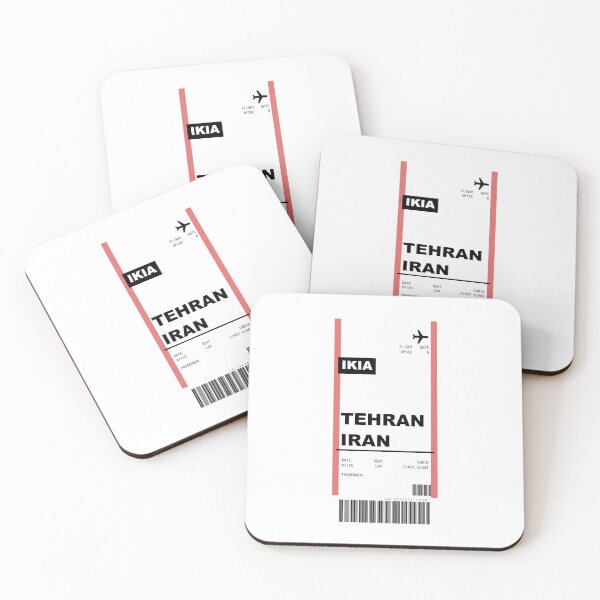 Item preview, Tehran Boarding Pass designed and sold by rozahad.