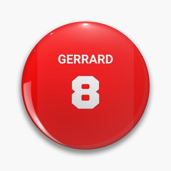 Item preview, Gerrard Jersey - 8 Liverpool Shirt designed and sold by ijdesigns.