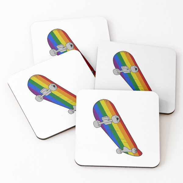 Item preview, Rainbow Skateboard designed and sold by AnnbleBee.