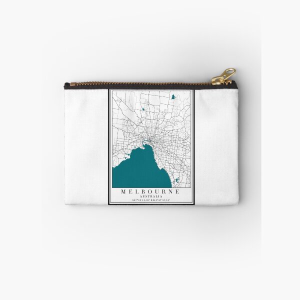 Item preview, Mapa de la ciudad de Melbourne designed and sold by majesthetic.