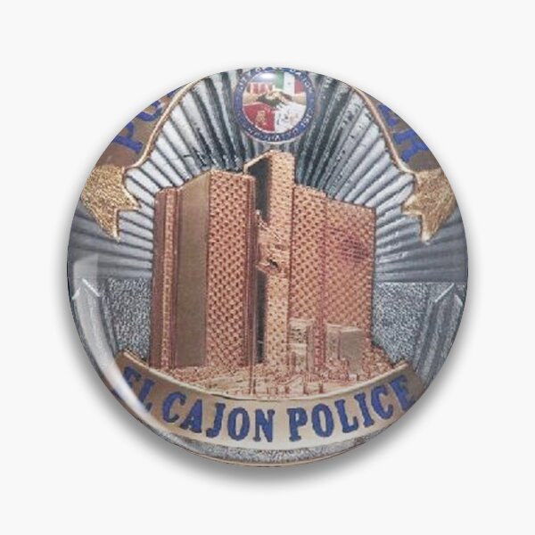 Item preview, El Cajon Police Badge designed and sold by Lawrence Baird.