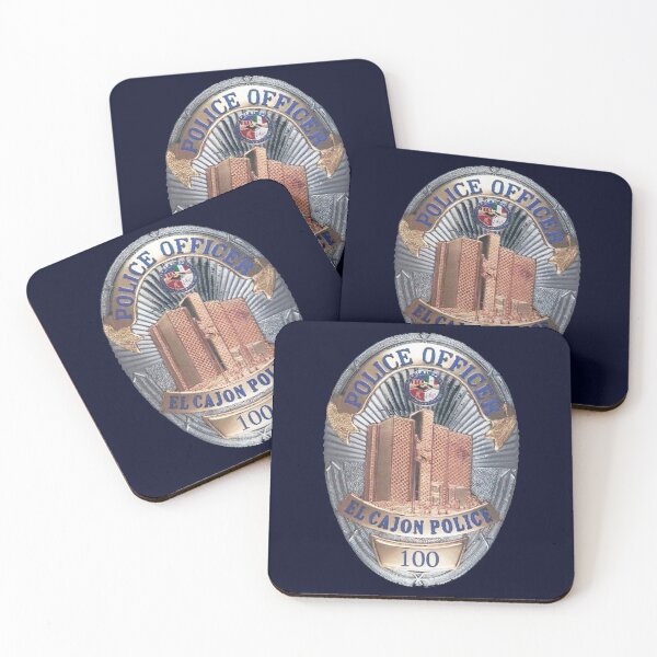 Item preview, El Cajon Police Badge designed and sold by Lawrence Baird.