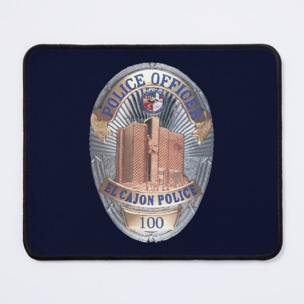 Item preview, El Cajon Police Badge designed and sold by Lawrence Baird.